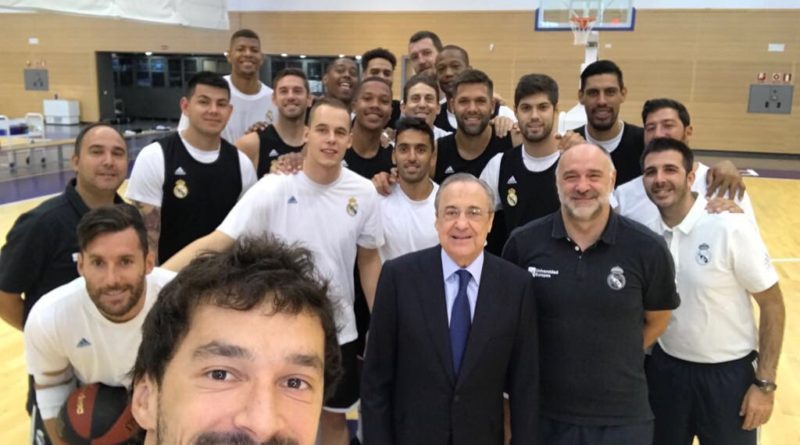 foto de familia llull real madrid baloncesto