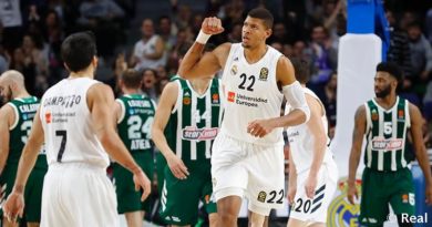 walter tavares celebra partido contra panathinaikos previa bayern munich real madrid