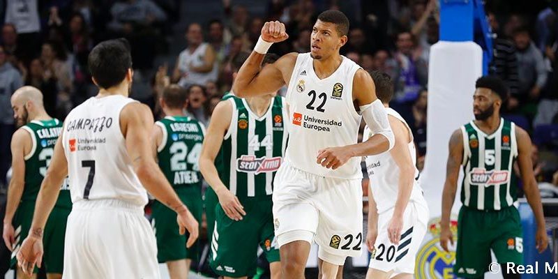 walter tavares celebra partido contra panathinaikos previa bayern munich real madrid