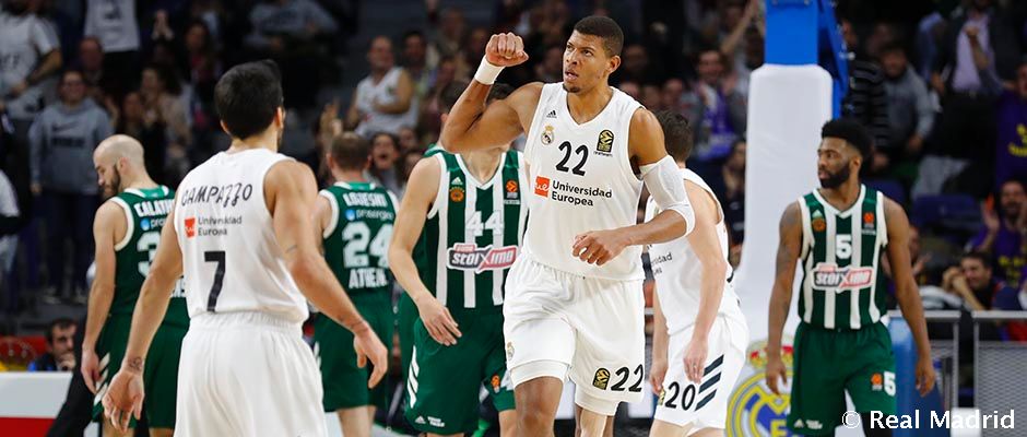 walter tavares celebra partido contra panathinaikos previa bayern munich real madrid