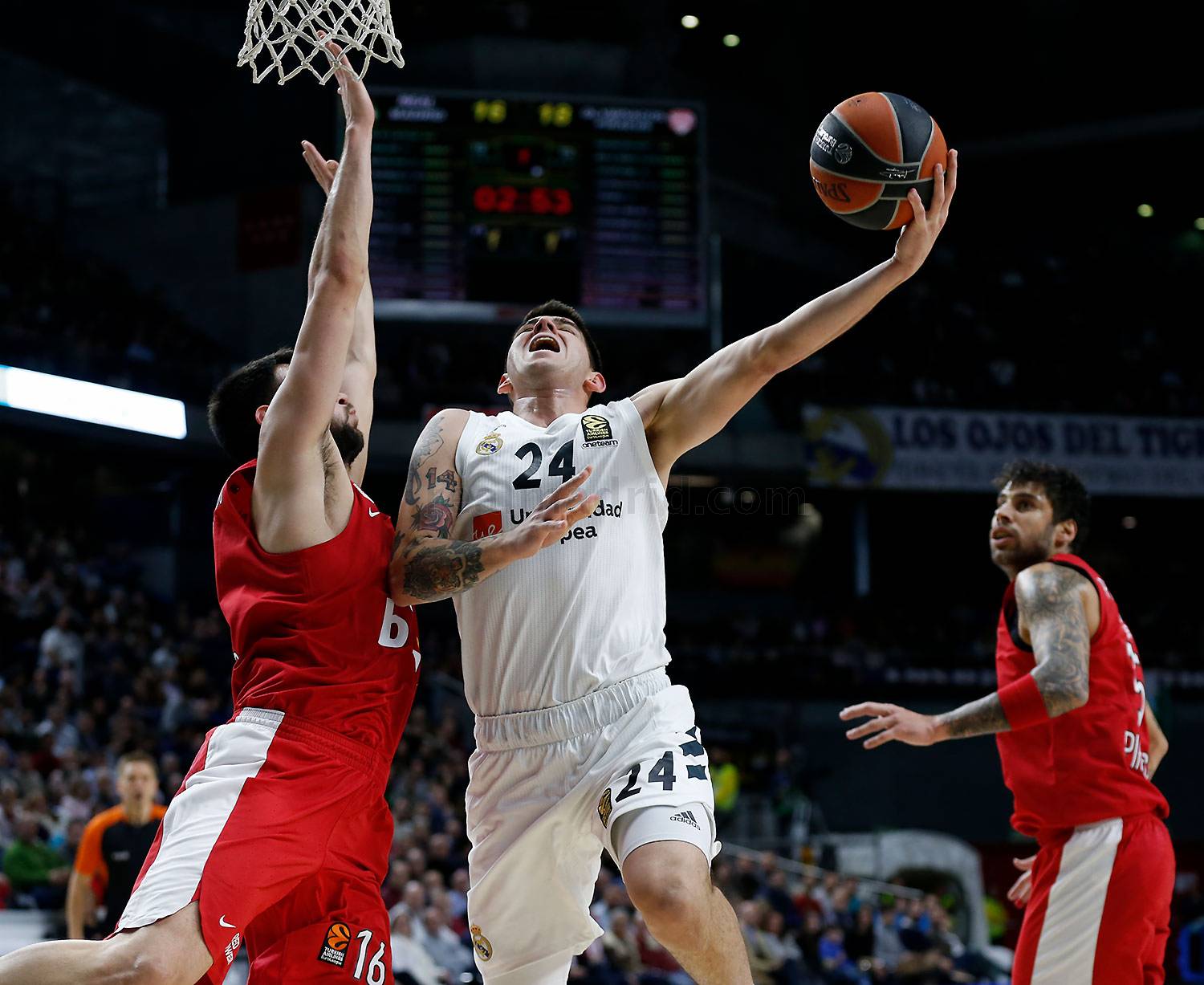 previa real madrid tecnyconta zaragoza gabriel deck canasta olympiacos