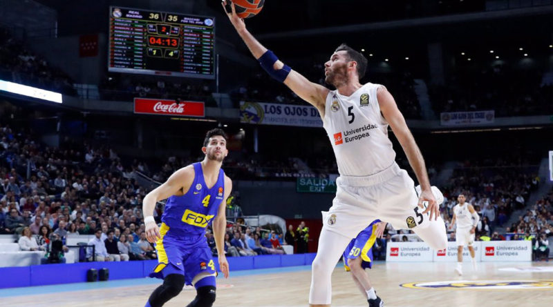 rudy fernandez real madrid maccabi