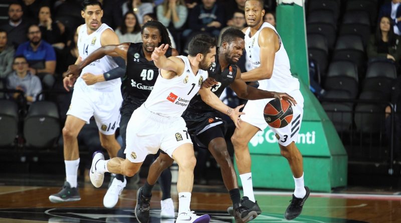 toney douglas contra facu campazzo en partido darussafaka real madrid 24 segundos en blanco