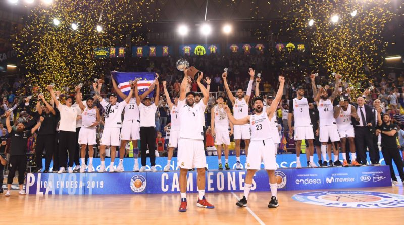 Real Madrid Baloncesto Campeones ACB 2019 FC Barcelona Final Palau