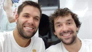 felipe reyes sergio llull sonriendo