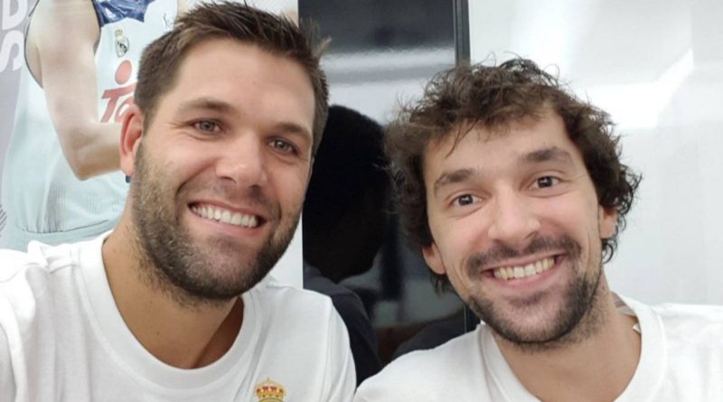 felipe reyes sergio llull sonriendo