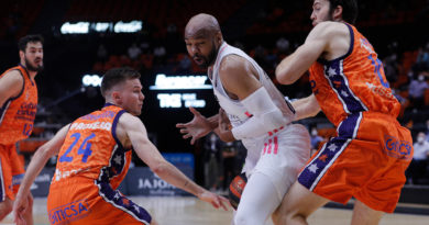 partido Valencia Basket Real Madrid semifinal liga endesa 2020-21 alex tyus 24senblanco