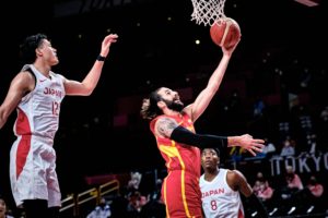 España Japón Ricky Rubio tokyo 2020 24senblanco