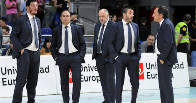 Cuerpo técnico Real Madrid Baloncesto