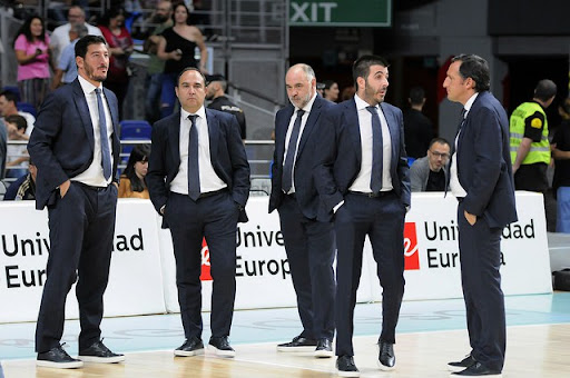Cuerpo técnico Real Madrid Baloncesto